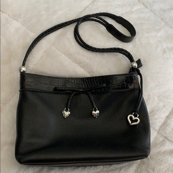 Brighton Darlene black shoulder bag. EUC. - Picture 2 of 8